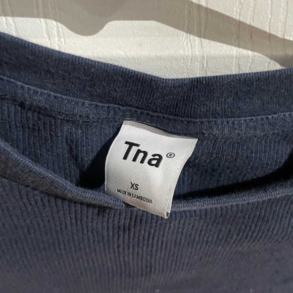 TNA 2 Ribbed Crop Tops - Picture 4 of 4